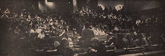 May 1968, Lecture Hall